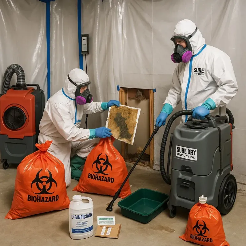 Contaminated Water Handling Protocols process in Prichard, AL