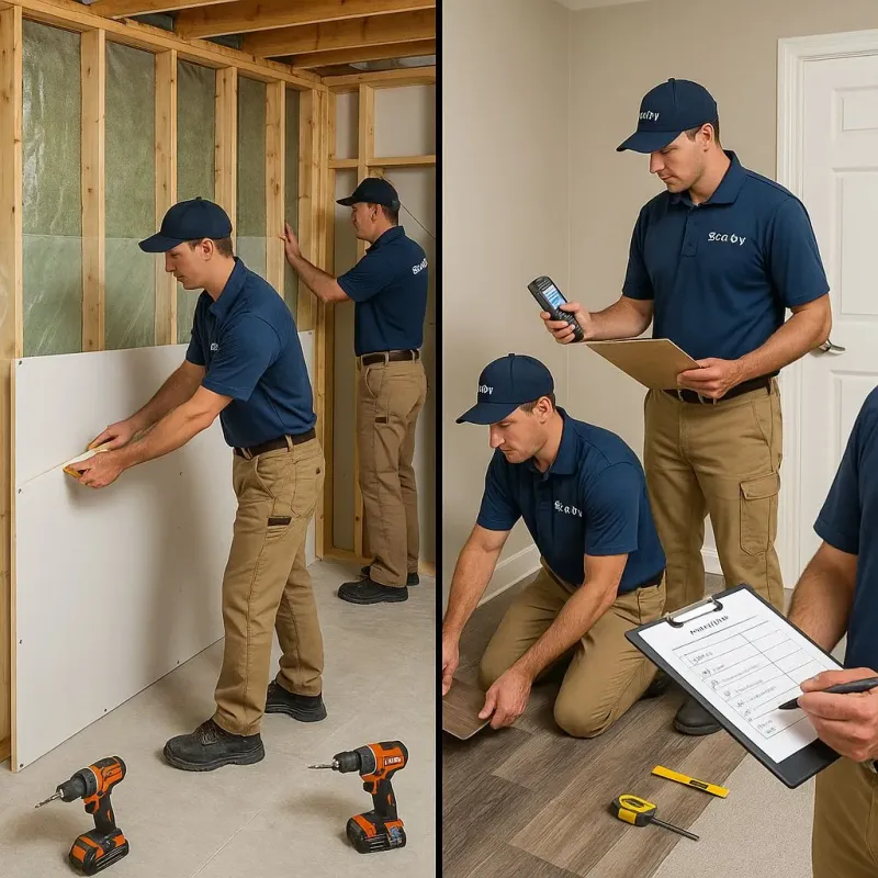 Repairs and Reconstruction process in Prichard, AL